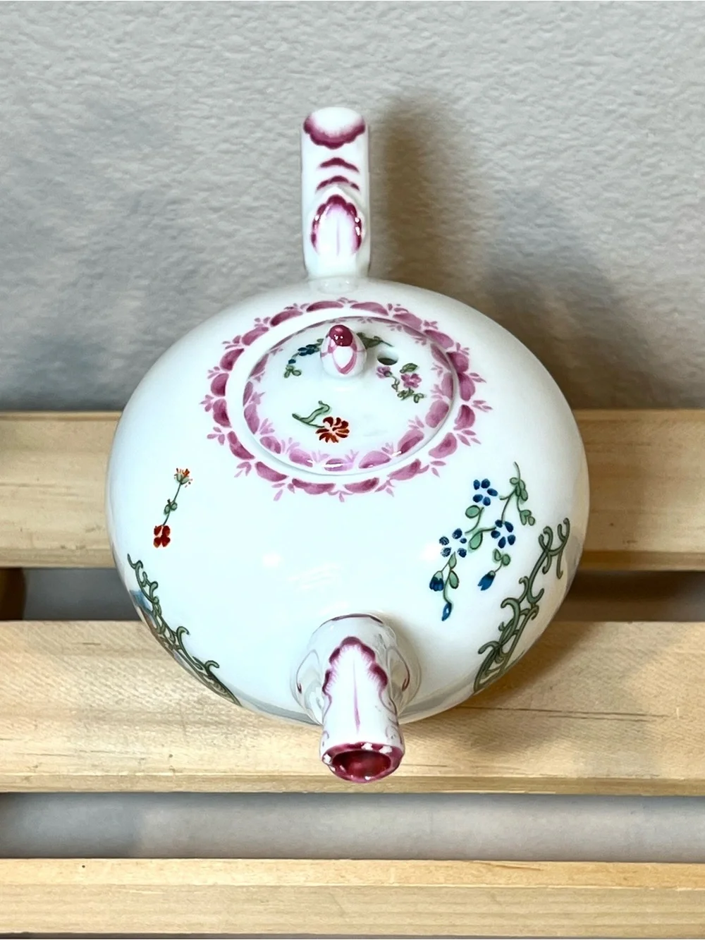 Franklin Mint 1985 “Höchst” Victoria & Albert Museum Teapot | Collectible | EUC